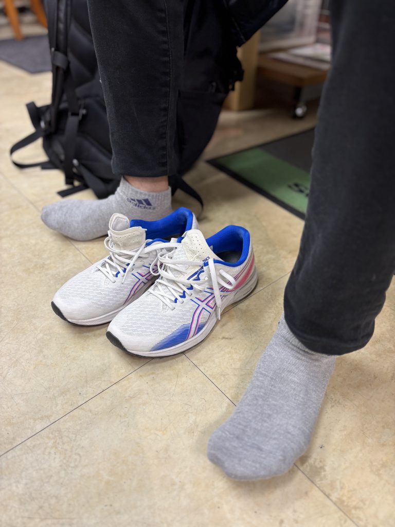 ハーフマラソンのあとに、採型へ。【テニスショップ通販店長のブログ＠テニスショップLAFINO 西山克久】