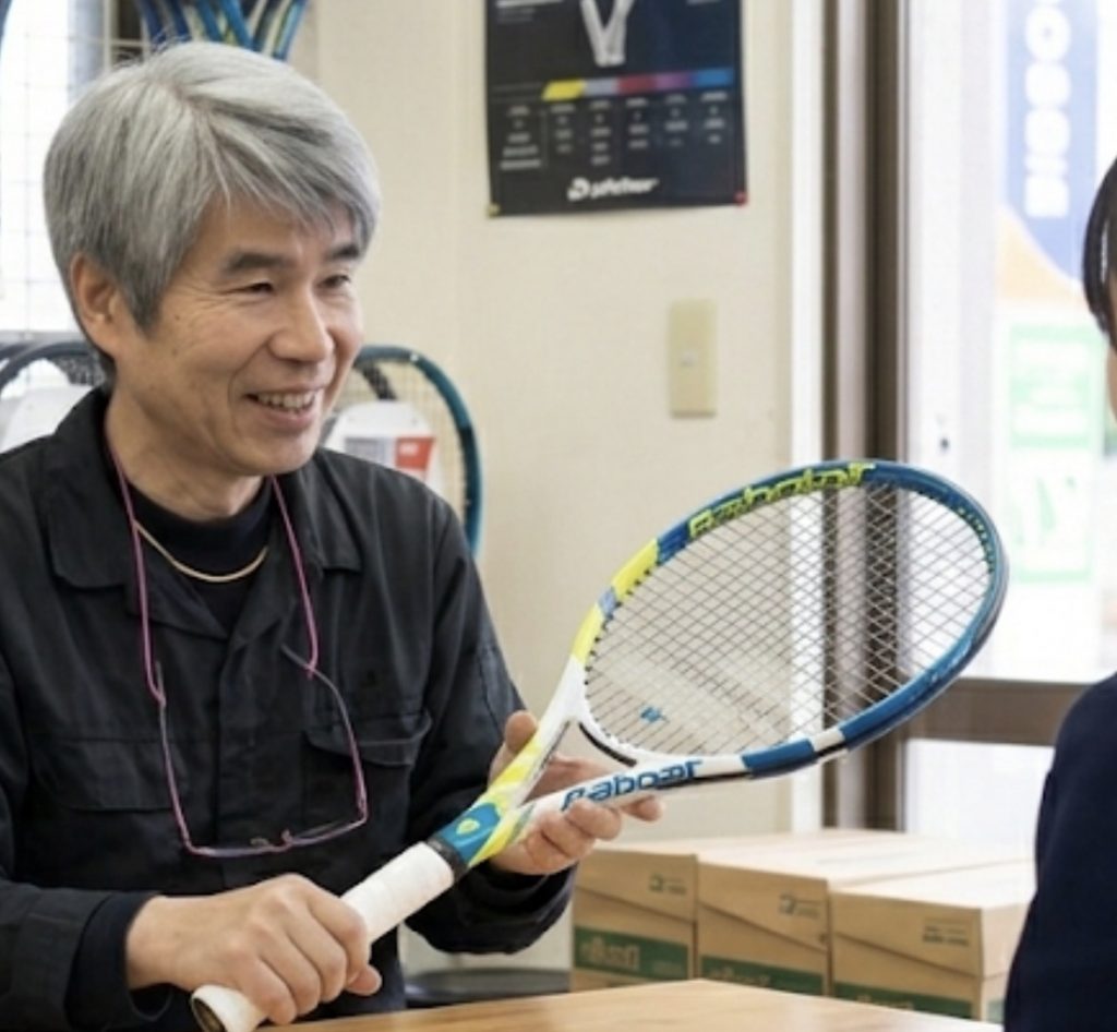 AIには出来ないラケットの選び方のアドバイス。【テニスショップ通販店長のブログ＠テニスショップLAFINO 西山克久】