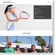 [女子テニス]日比野菜緒　公式ホームページ